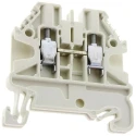 Wieland Feed Through Terminal Block WT 2.5 Series, White, 2.5mm², 1-Level, Screw Termination, 1kV, 24A, ATEX 58.503.0055.2