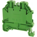 Wieland WT 4 Series Feed Through Terminal Block Green, 1-Level, 2 Positions, Screw Termination, 1kV, 32A ATEX 58.504.0055.7