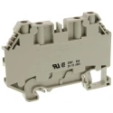 Wieland 2 Series WT 4 D2/2 Feed Through Terminal Block Grey, 10AWG to 26AWG, 1-Level, Screw Termination, 500V 58.504.5155.0