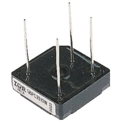Vishay Bridge Rectifier 1000 V 300 A 4-Pin Single Through Hole GBPC2510W-E4/51