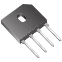 Vishay Bridge Rectifier, 200 V Peak Reverse Voltage, 175 A Peak Surge Current, 4-Pin Single GBU6D-E3/45