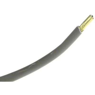 RS PRO Data Cable 2 Pairs 4 Cores 0.22 mm² 100 m Grey Sheath Low Smoke Zero Halogen 812-4757