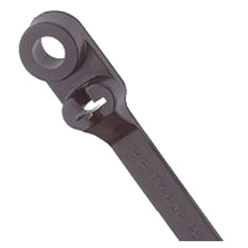 Thomas & Betts Non-Releasable Cable Tie 101.6 mm Length x 2.29 mm Width, Black Polyamide 66, UV 7TAG009520R0048 TY33MX