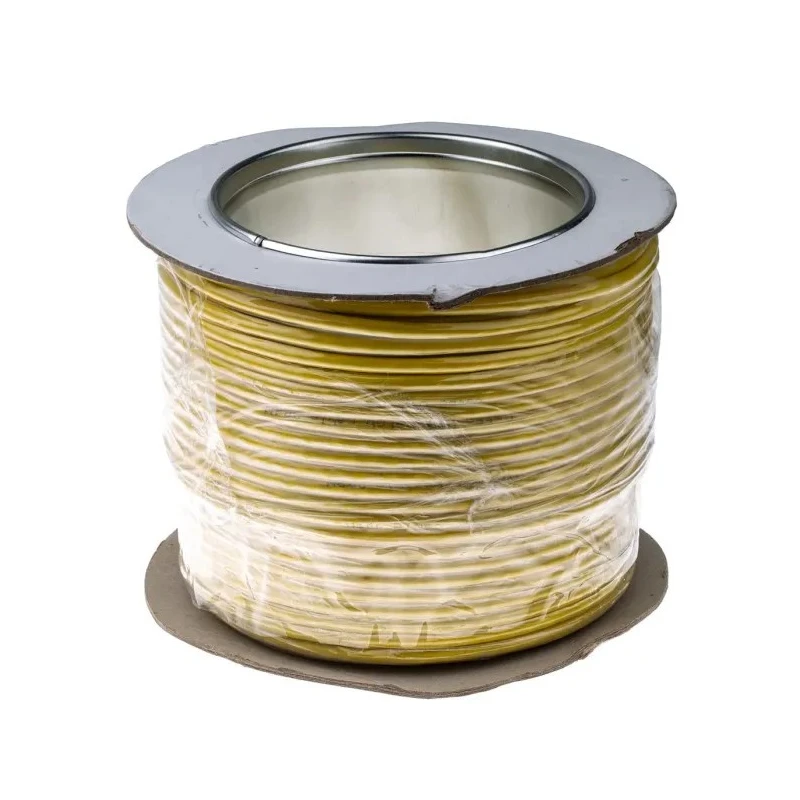 RS PRO Cat5 Ethernet Cable Stranded Unshielded PVC Jacket, 50 m Length, Yellow Jacket Cat5 60881