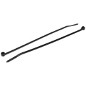 Thomas & Betts Non-Releasable Cable Tie, Nylon 66, 185.67 mm Length x 4.8 mm Width, Black, Halogen 7TAG009640R0002 TY25MX-A
