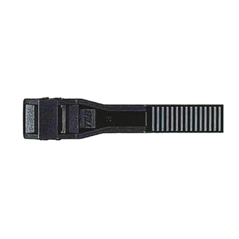 Thomas & Betts Double Headed Black Polyester Cable Tie 180 mm x 9 mm 7TCG009910R0048 CTP-9-180-0-C