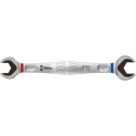 Wera Double Ended Open Spanner Metric, 235mm Overall 05003765001