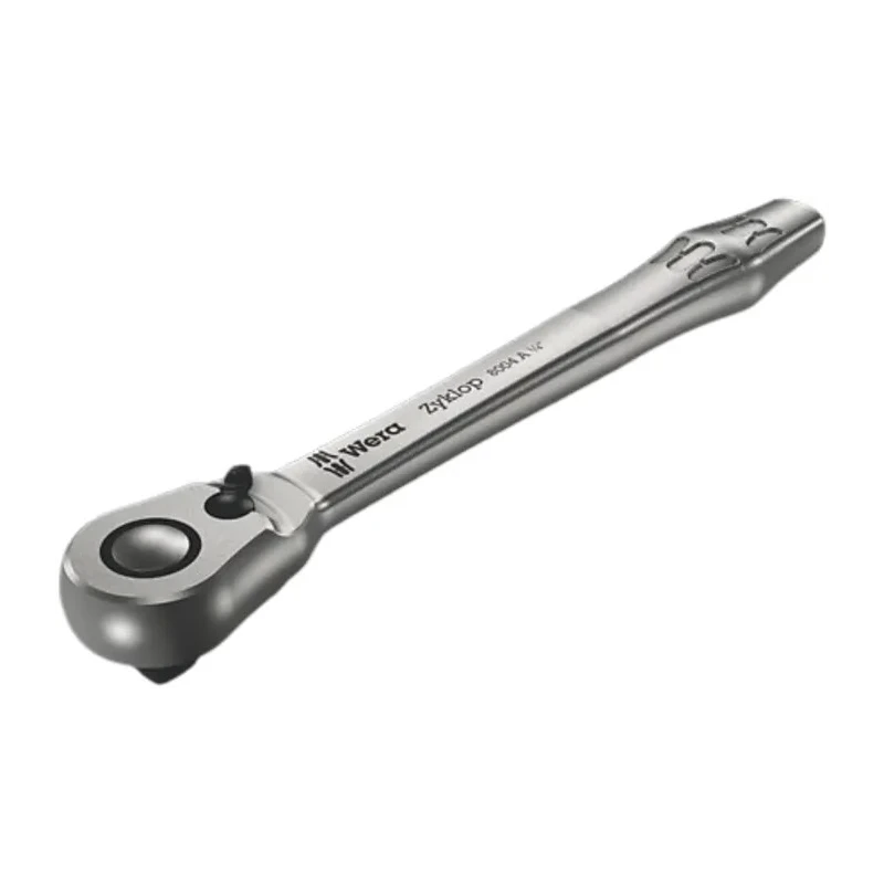 Wera Zyklop 1/4 in Ratchet with Ratchet Handle, 141mm Overall 05004004001