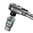 Wera Zyklop 1/4 in Ratchet with Ratchet Handle, 141mm Overall 05004004001