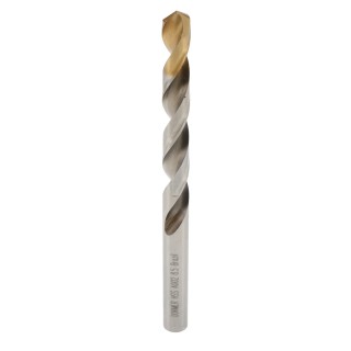 Dormer High Speed Steel Tin Drill Bit 8.5mm Diameter 117mm Overall Length Titanium Nitride Coated A002S8.5