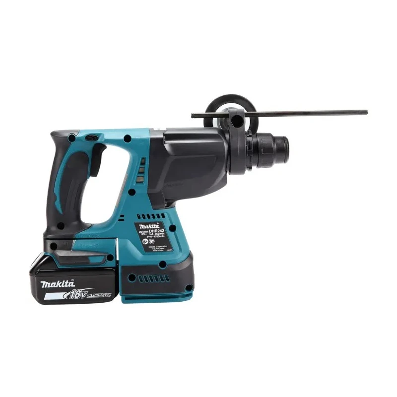 Makita SDS Plus Cordless Brushless Hammer Drill 18 V Battery 3Ah 960rpm DHR242Z