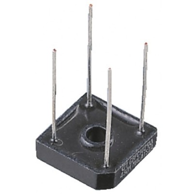 Vishay High Surge Current Bridge Rectifier 600 V 6 A 175 A Peak Single Phase 4-Pin GBPC606-E4/51