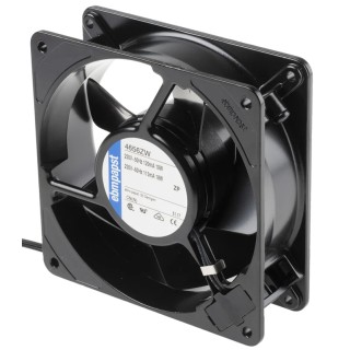ebm-papst 4000 Z Series Compact AC Axial Fan 230V AC, 19W Power, 160 m³/h Air Flow, , 2650 rpm Bearing, 119x119x38 mm IP20
