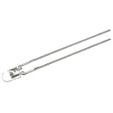 Broadcom 3 mm (T-1) Through Hole Blue LED 3.2 V Forward Voltage 70mA Maximum Forward Current HLMP-KB45-A0000