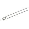 Broadcom 3 mm (T-1) Through Hole Blue LED 3.2 V Forward Voltage 70mA Maximum Forward Current HLMP-KB45-A0000