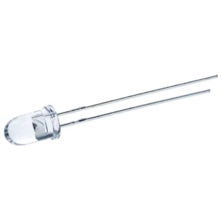 Broadcom 2.1 V Amber LED 5 mm (T-1 3/4) Through Hole HLMP-EL1A-Z1KDD