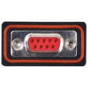 FCT from Molex 25 Way Right Angle Panel Mount D-Sub Connector, Brass Housing, Gold over Nickel Contacts FWDR25