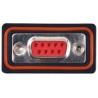 FCT from Molex 25 Way Right Angle Panel Mount D-Sub Connector, Brass Housing, Gold over Nickel Contacts FWDR25