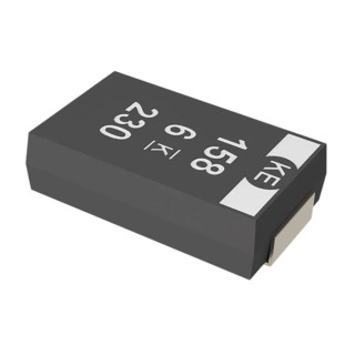 KEMET Polymer Capacitor Surface Mount 1.5mF 6.3V DC Solid Electrolyte T545 Series T545H158M006ATE035