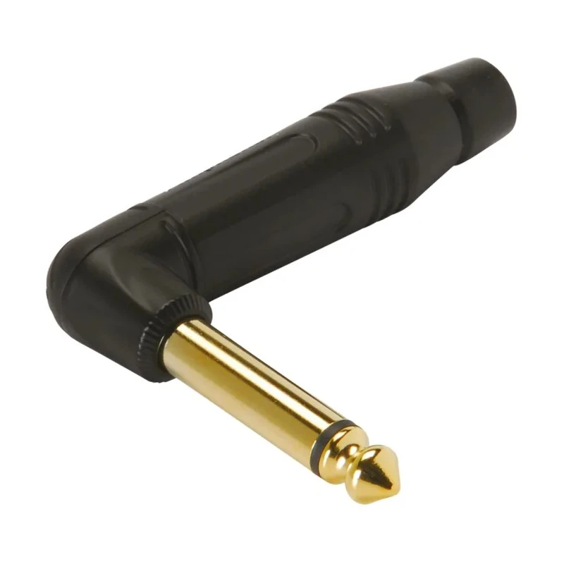 Amphenol Industrial Jack Connector 6.35 mm Cable Male 1 Mono 10A Solder ACPM-RB-AU
