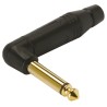 Amphenol Industrial Jack Connector 6.35 mm Cable Male 1 Mono 10A Solder ACPM-RB-AU