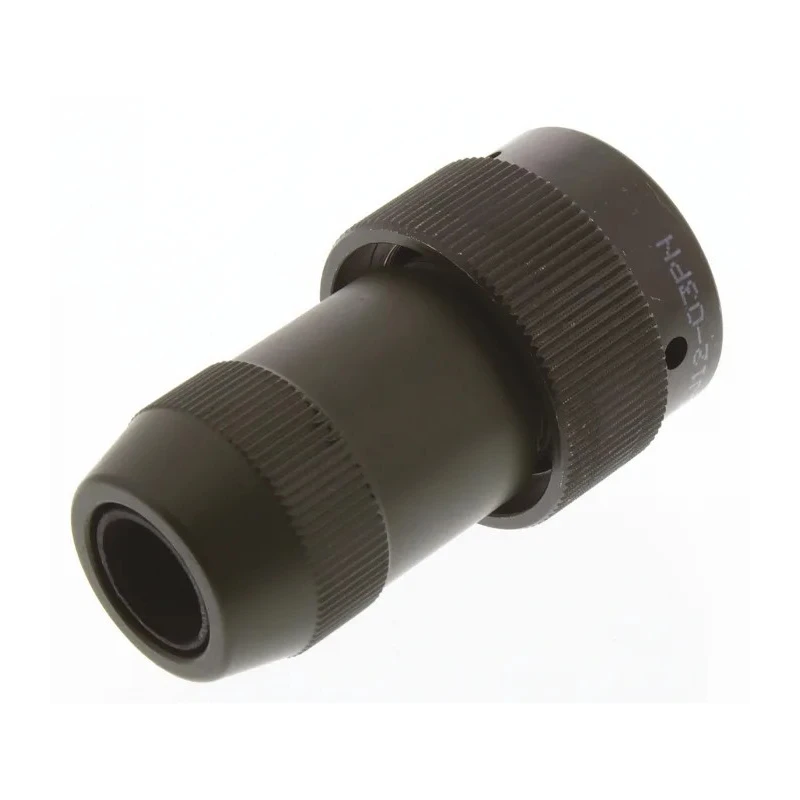Amphenol Limited Brass Straight 3 Way Cable MIL Spec Circular Connector Male Contacts Shell Size 12 62GB-16J12-03PN