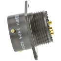 Amphenol Limited MIL Spec Circular Connector Brass Straight 5 Way Flange Female with Male Contacts Shell 62GB-50T14-05PN