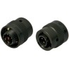 Amphenol Limited Brass Straight 4 Way Cable MIL Spec Circular Connector Male Contacts Shell Size 14 62GB-56T14-04PN