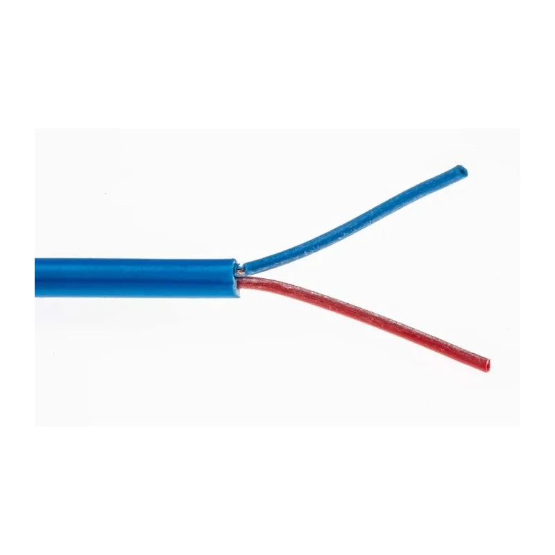 RS PRO Type T Thermocouple Cable Unscreened 100 m Polyvinyl Chloride Insulation 105°C Max 7x0.2 mm Strands 814-0083