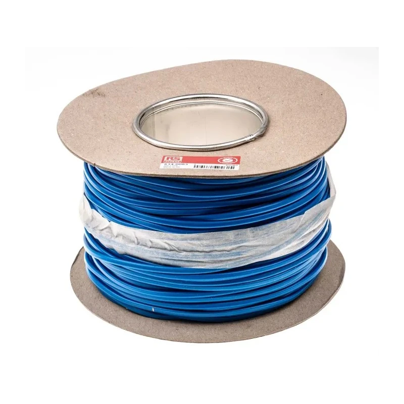 RS PRO Type T Thermocouple Cable Unscreened 100 m Polyvinyl Chloride Insulation 105°C Max 7x0.2 mm Strands 814-0083