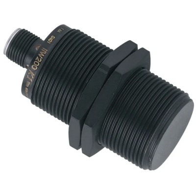 ifm electronic Threaded Barrel Inductive Proximity Sensor M30 x 1.5, PNP Output, 3 V, 10 mm Detection Range, 30 V dc IIW200