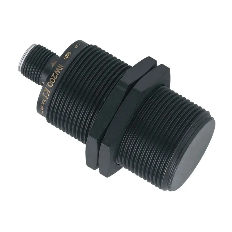 ifm electronic Threaded Barrel Inductive Proximity Sensor M30 x 1.5, PNP Output, 3 V, 10 mm Detection Range, 30 V dc IIW200