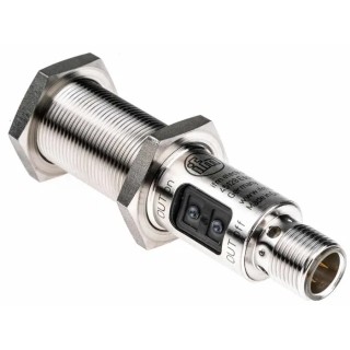 ifm electronic Retroreflective Photoelectric Sensor Barrel Style 30 mm to 5 m Detection Range PNP Output IP67 OGP500