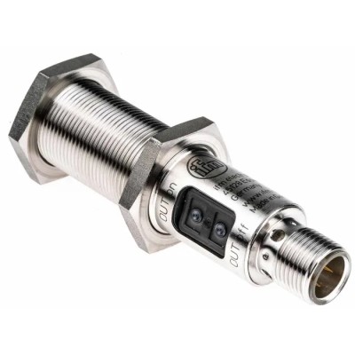 ifm electronic Retroreflective Photoelectric Sensor Barrel Style 30 mm to 5 m Detection Range PNP Output IP67 OGP500