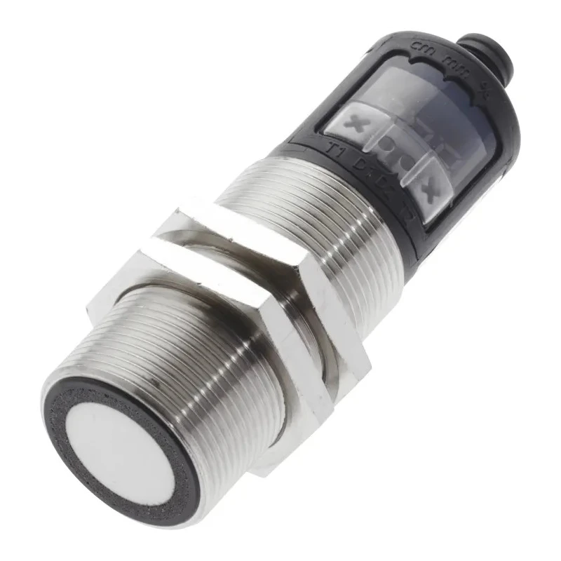 BALLUFF Threaded Barrel Ultrasonic Proximity Sensor M30 x 1.5, 1.3 m Detection, 4 to 20 mA Output BUS M30M1-XC-20/130-S92K