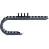 Igus Medium Cable Carrier e-chain Black Width 119mm Depth 35mm Length 1m Minimum Bend Radius 125mm Igumid GLW W119mm