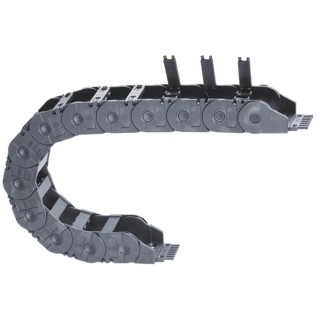 Igus Black Cable Trunking e-chain Series W95mm x D64mm x L1m, 125mm Minimum Bend Radius, Igumid G W95mm