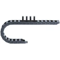 Igus E-Chain Cable Trunking Black, W54mm x D35mm x L1m, 75mm Minimum Bend Radius, Igumid GLW W54mm
