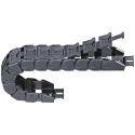 Igus Cable Trunking e-chain Black Width 18.2mm x Depth 19.3mm Length 1m Minimum Bend Radius 48mm Igumid G 09.10.048.0