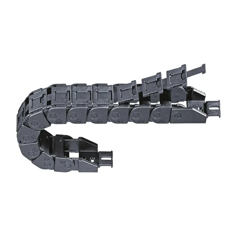 Igus Cable Trunking e-chain Black Width 18.2mm x Depth 19.3mm Length 1m Minimum Bend Radius 48mm Igumid G 09.10.048.0