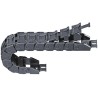 Igus Cable Trunking e-chain Black Width 18.2mm x Depth 19.3mm Length 1m Minimum Bend Radius 48mm Igumid G 09.10.048.0