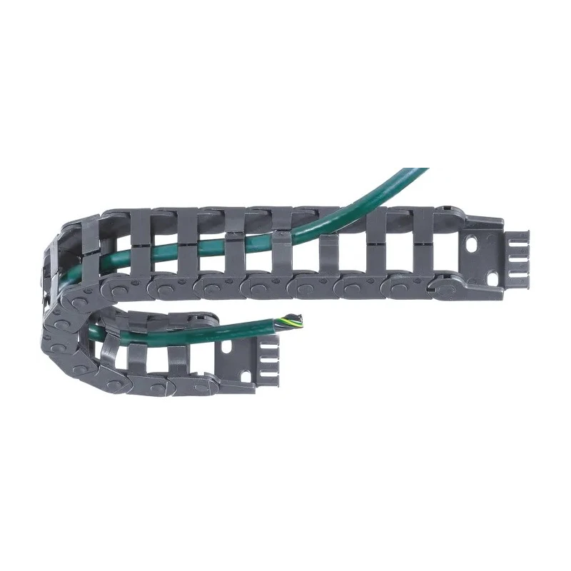 Igus e-chain Cable Trunking Black, W37mm x D25mm x L1m, Minimum Bend Radius 48mm, Material Igumid NB 