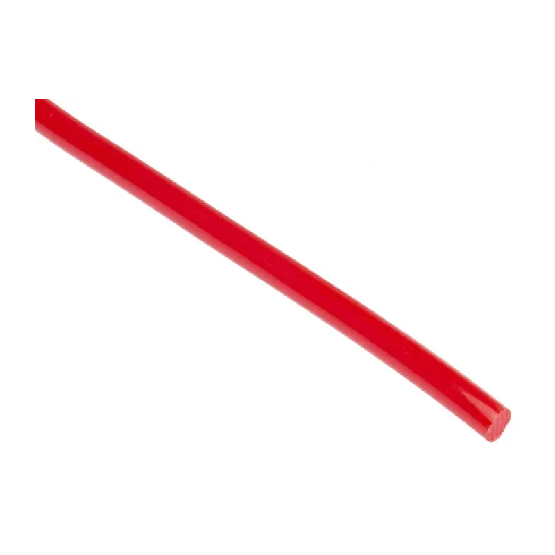 RS PRO Red Round Solid Polyurethane Belt, 3 mm Diameter, 5 m Length, Food Safe, FDA Approved, for use with 30 mm 309-8167