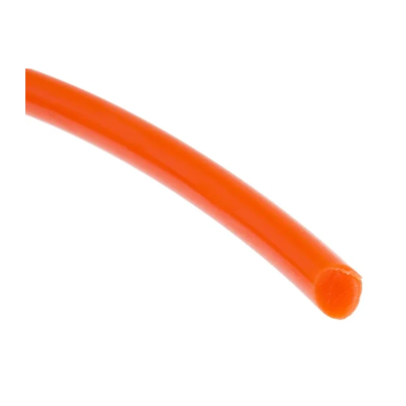RS PRO 5 m 6.3 mm Diameter Orange Round Polyurethane Belt for 38 mm Minimum Pulley Diameter 309-8224