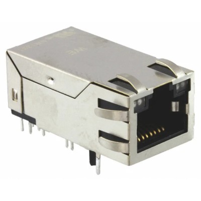 Wurth Elektronik Through Hole LAN Ethernet Transformer WE-RJ45LAN 1 Output, 350 μH, 1:1 Ratio, 17 mm x 13.87 mm x 7499511440