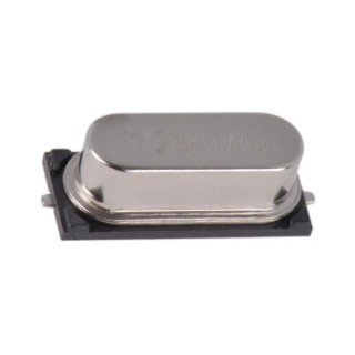 QANTEK 12.288 MHz Crystal Oscillator ±20 ppm Frequency Tolerance HC-49 2-Pin 4.4 mm x 11.4 mm x 4.8 mm QCS12.2880F18B23R
