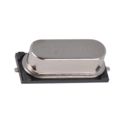 QANTEK 12.288 MHz Crystal Oscillator ±20 ppm Frequency Tolerance HC-49 2-Pin 4.4 mm x 11.4 mm x 4.8 mm QCS12.2880F18B23R