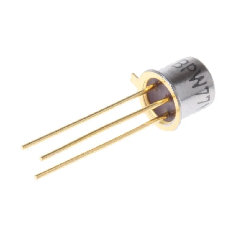 Vishay BPW77NA ±10° Infrared and Visible Light Phototransistor, Through Hole 3-Pin TO-18 Package BPW77NA