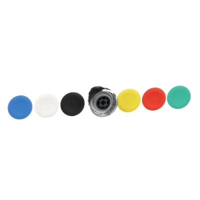 Schneider Electric Harmony XB4 Series Multicolour Momentary Metal Push Button Head 22 mm Cutout IP66 IP67 IP69K ZB4BA9