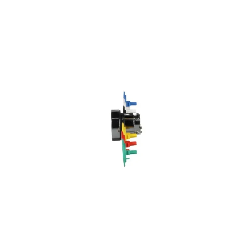 Schneider Electric Harmony XB4 Series Multicolour Momentary Metal Push Button Head 22 mm Cutout IP66 IP67 IP69K ZB4BA9